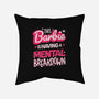 This Barbie Is Having A Mental Breakdown-None-Removable Cover w Insert-Throw Pillow-koalastudio