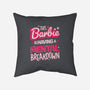 This Barbie Is Having A Mental Breakdown-None-Removable Cover w Insert-Throw Pillow-koalastudio