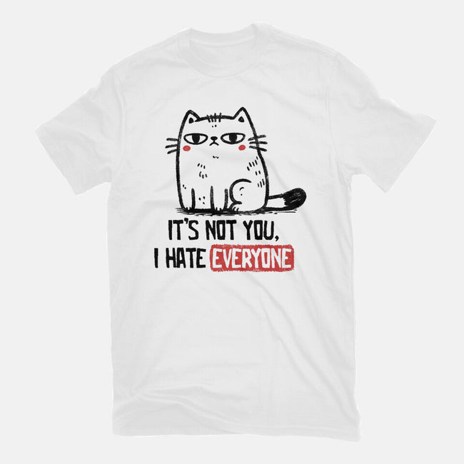 It's Not You I Hate Everyone-Mens-Basic-Tee-koalastudio