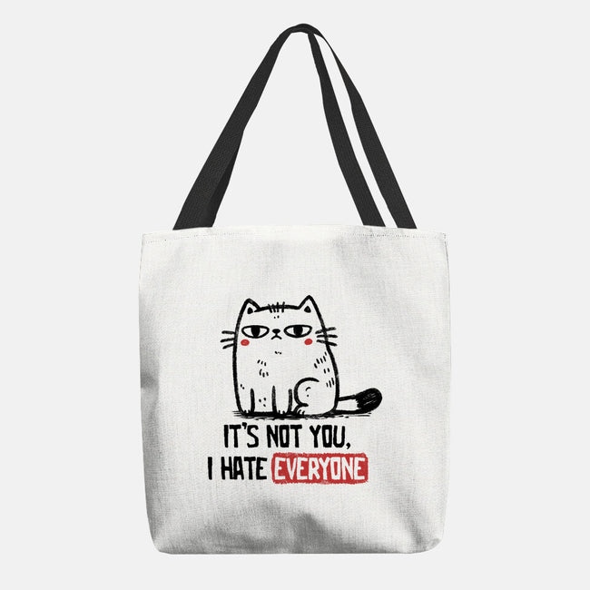 It's Not You I Hate Everyone-None-Basic Tote-Bag-koalastudio