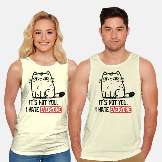 It's Not You I Hate Everyone-Unisex-Basic-Tank-koalastudio