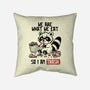 We Are What We Eat-None-Removable Cover w Insert-Throw Pillow-koalastudio