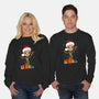 I Am Christmas-Unisex-Crew Neck-Sweatshirt-kharmazero