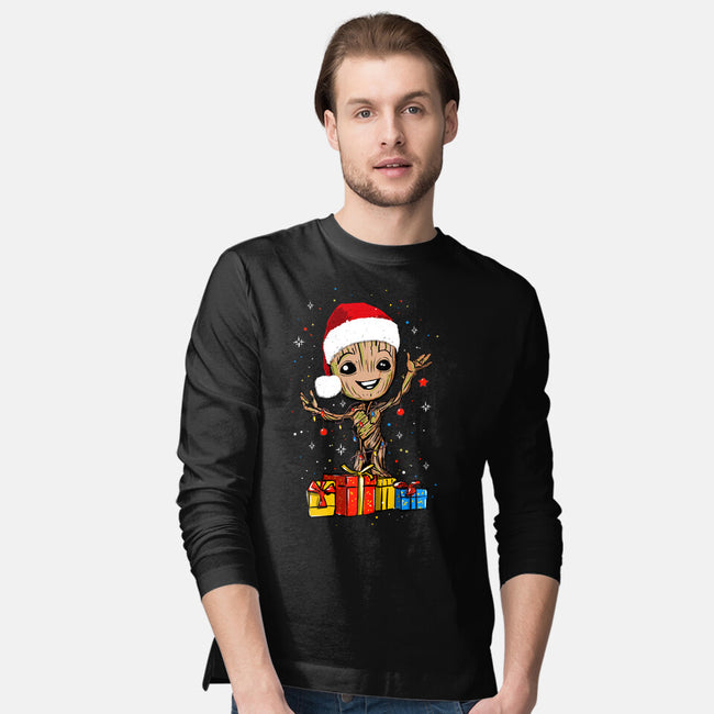 I Am Christmas-Mens-Long Sleeved-Tee-kharmazero