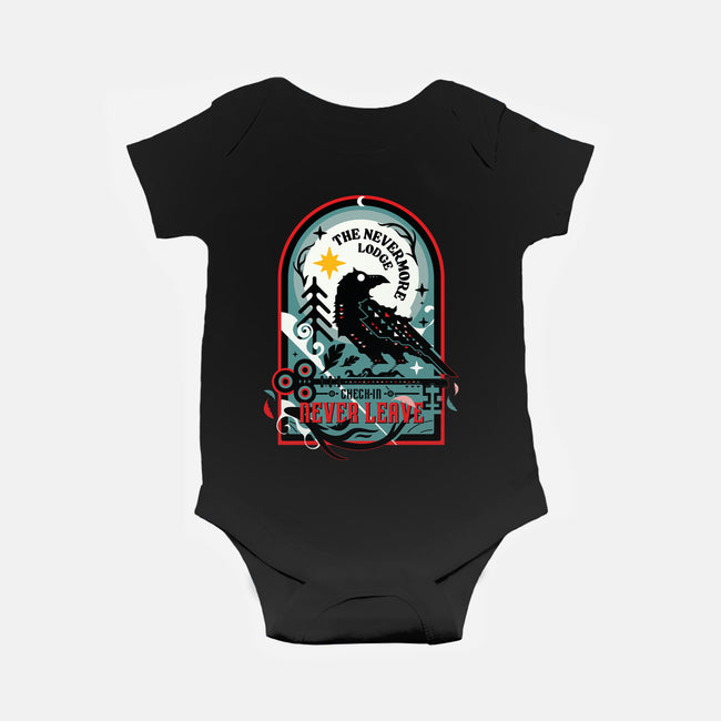 The Nevermore Lodge-Baby-Basic-Onesie-BadBox