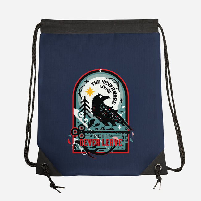 The Nevermore Lodge-None-Drawstring-Bag-BadBox