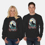 The Nevermore Lodge-Unisex-Crew Neck-Sweatshirt-BadBox