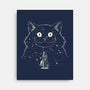 Alice Star Night Cat-None-Stretched-Canvas-tobefonseca