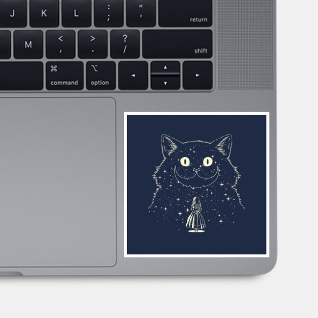 Alice Star Night Cat-None-Glossy-Sticker-tobefonseca