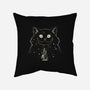 Alice Star Night Cat-None-Removable Cover w Insert-Throw Pillow-tobefonseca