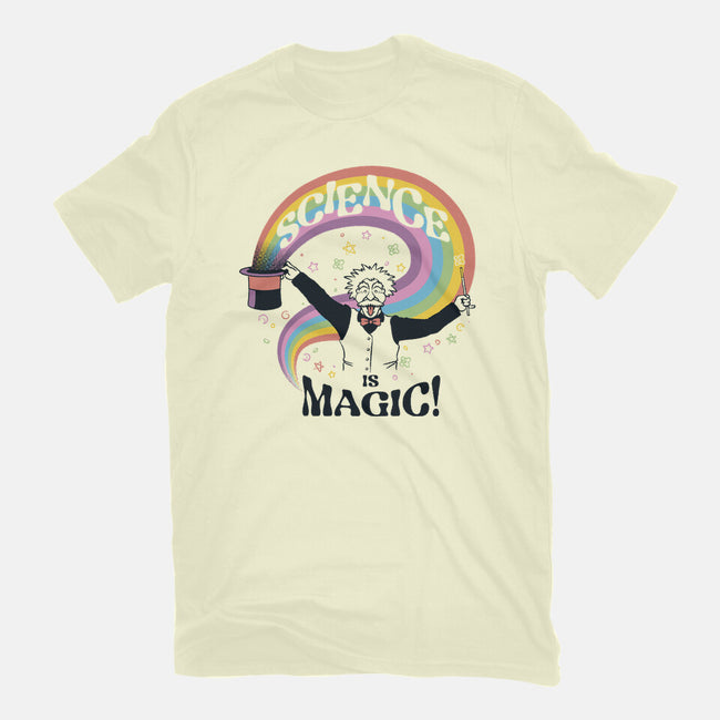 Science Is Magic Einstein-Mens-Basic-Tee-tobefonseca