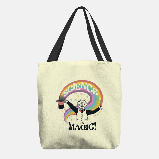 Science Is Magic Einstein-None-Basic Tote-Bag-tobefonseca