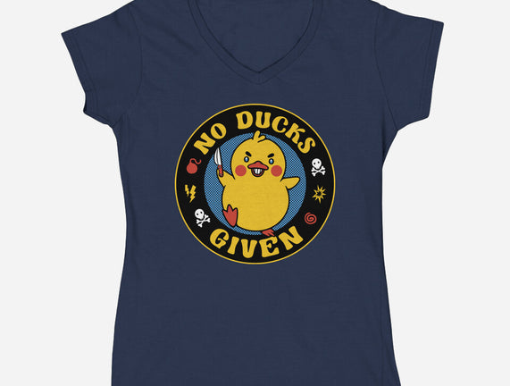 No Ducks Given Here