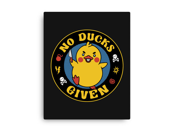 No Ducks Given Here