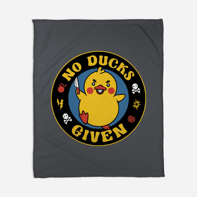 No Ducks Given Here-None-Fleece-Blanket-tobefonseca