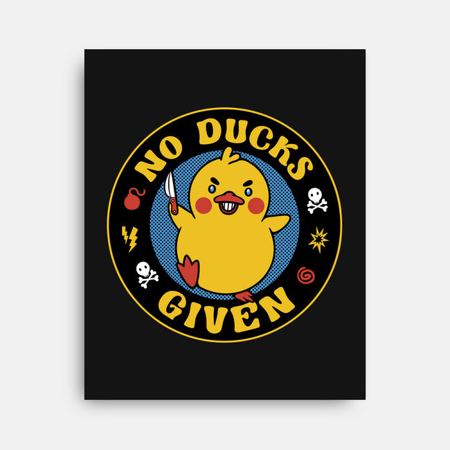 No Ducks Given Here-None-Stretched-Canvas-tobefonseca