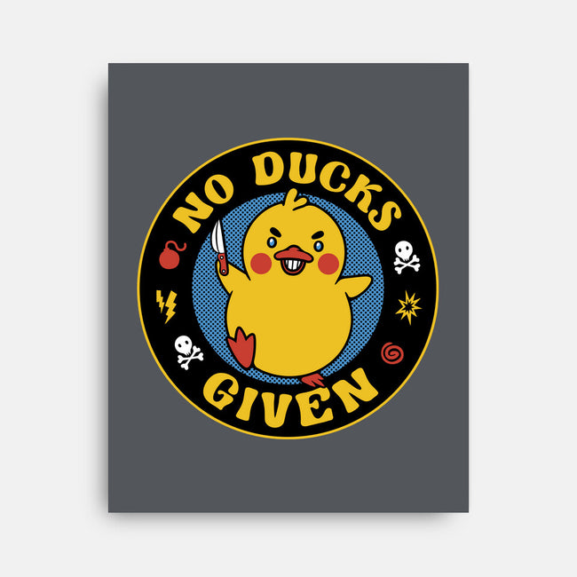 No Ducks Given Here-None-Stretched-Canvas-tobefonseca