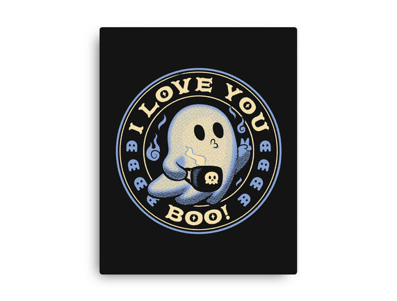 I Love You Boo Funny Ghost