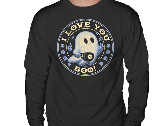 I Love You Boo Funny Ghost