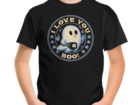 I Love You Boo Funny Ghost