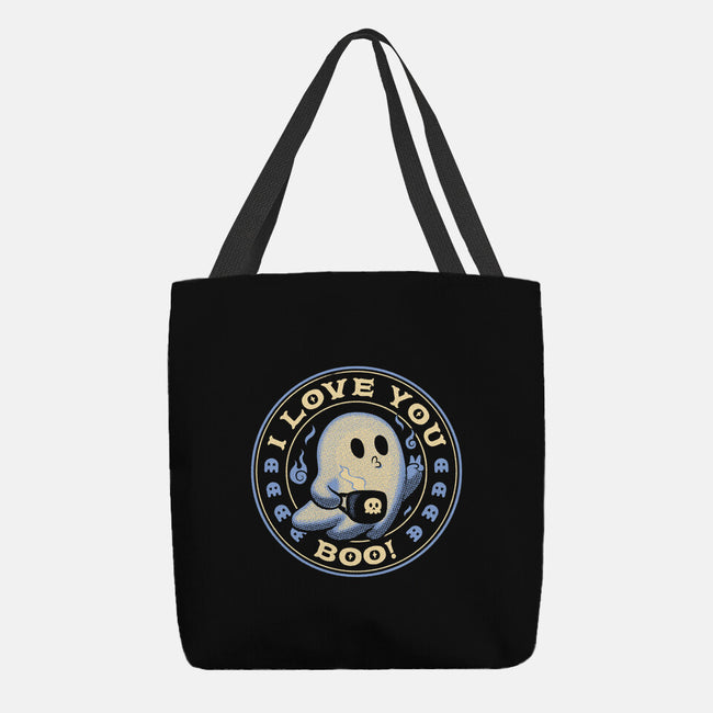 I Love You Boo Funny Ghost-None-Basic Tote-Bag-tobefonseca