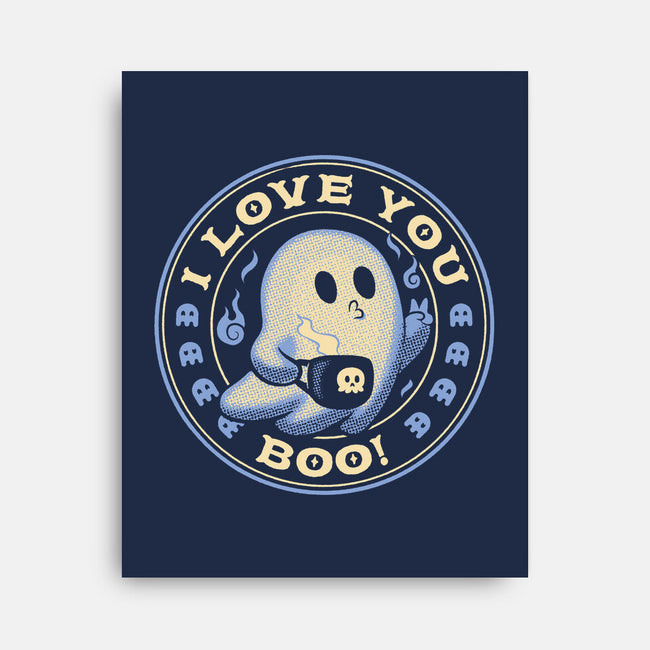 I Love You Boo Funny Ghost-None-Stretched-Canvas-tobefonseca