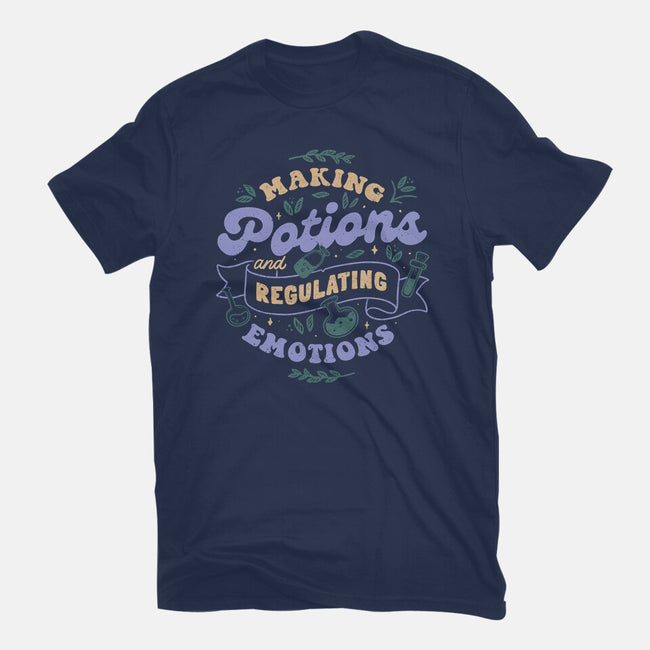 Making Potions And Regulating Emotions-Mens-Heavyweight-Tee-tobefonseca