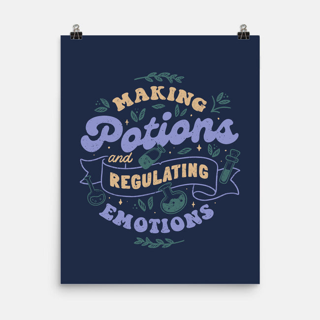 Making Potions And Regulating Emotions-None-Matte-Poster-tobefonseca