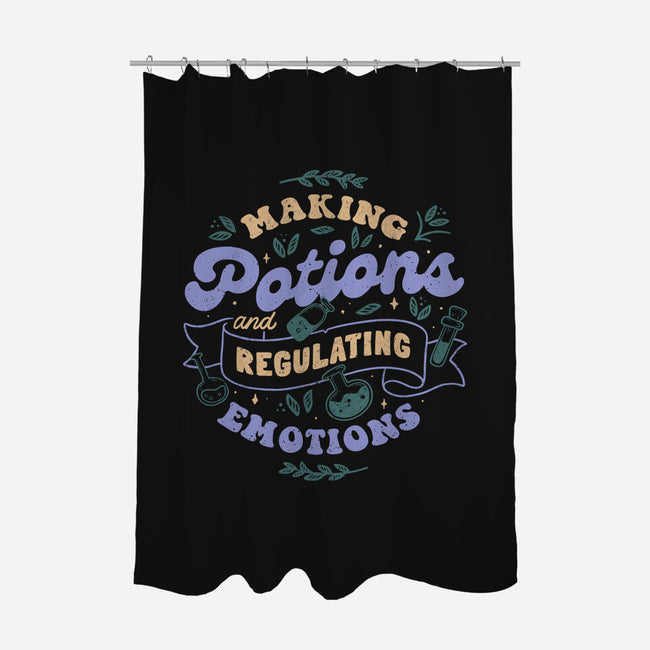 Making Potions And Regulating Emotions-None-Polyester-Shower Curtain-tobefonseca