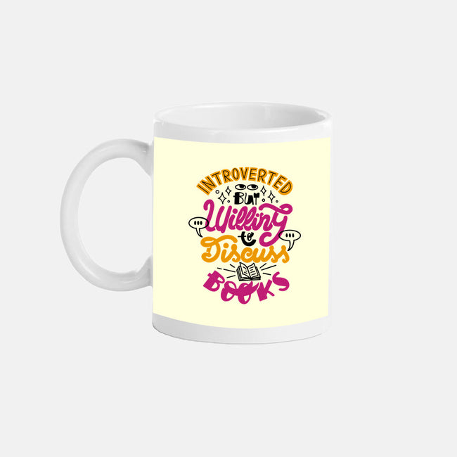 Willing To Discuss Books-None-Mug-Drinkware-tobefonseca