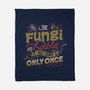 All Fungi Are Edible-None-Fleece-Blanket-tobefonseca