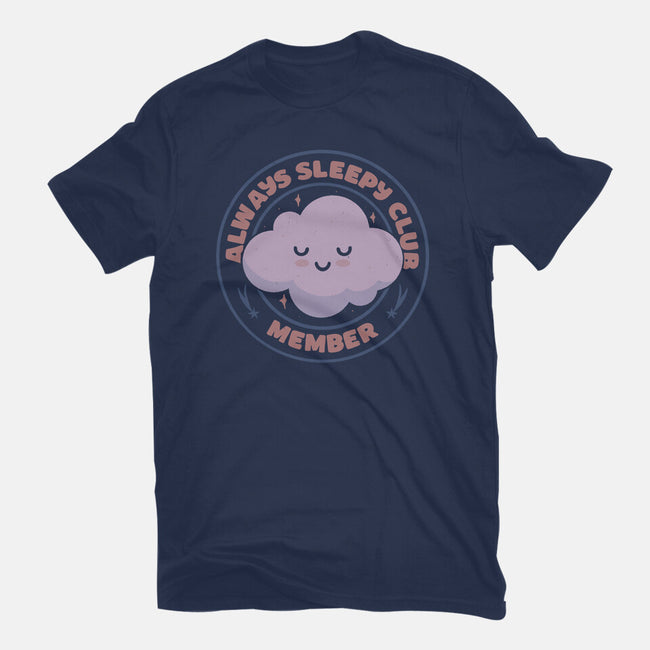 Always Sleepy Club Member-Mens-Heavyweight-Tee-tobefonseca