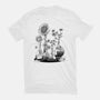 Science Flower Glassware-Youth-Basic-Tee-tobefonseca