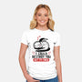 I Could Destroy You But I'm Tired-Womens-Fitted-Tee-koalastudio