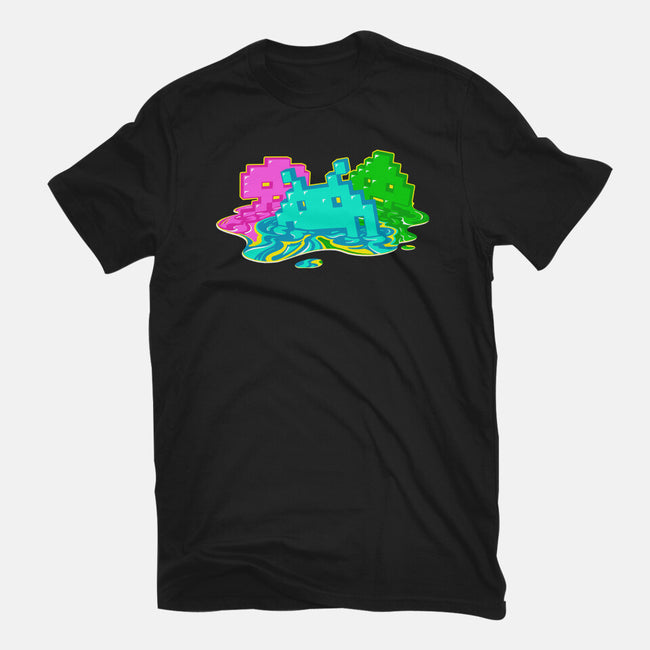 Melted Invaders-Mens-Premium-Tee-Getsousa!