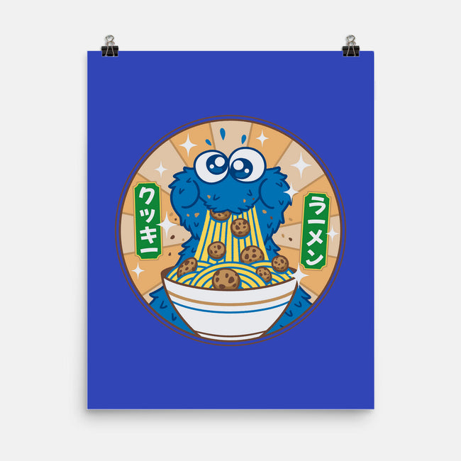 Cookie Ramen-None-Matte-Poster-Getsousa!