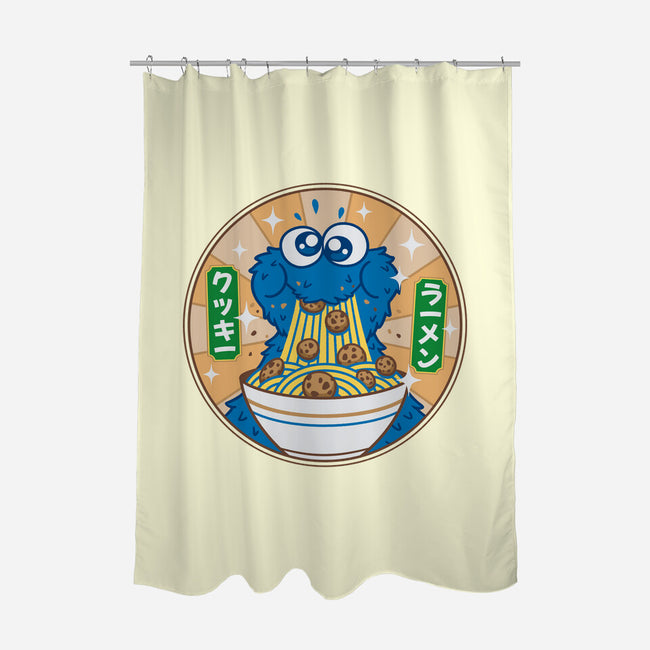 Cookie Ramen-None-Polyester-Shower Curtain-Getsousa!