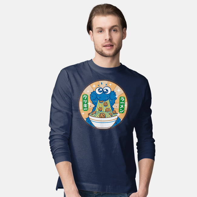 Cookie Ramen-Mens-Long Sleeved-Tee-Getsousa!