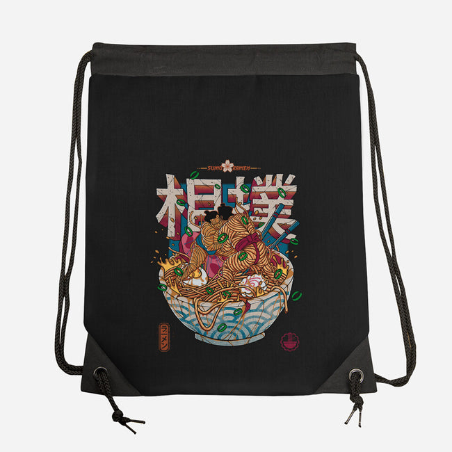 Sumo Ramen-None-Drawstring-Bag-Getsousa!