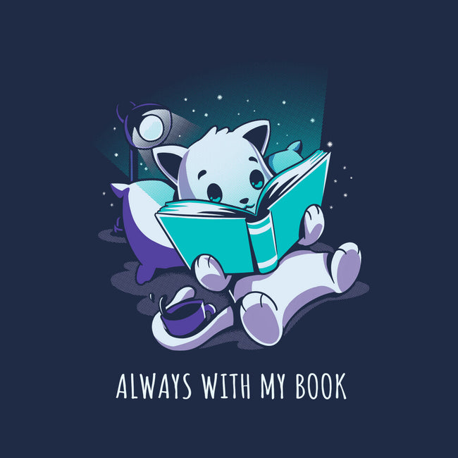 Always With My Book-None-Removable Cover w Insert-Throw Pillow-yumie