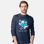 Always With My Book-Mens-Long Sleeved-Tee-yumie