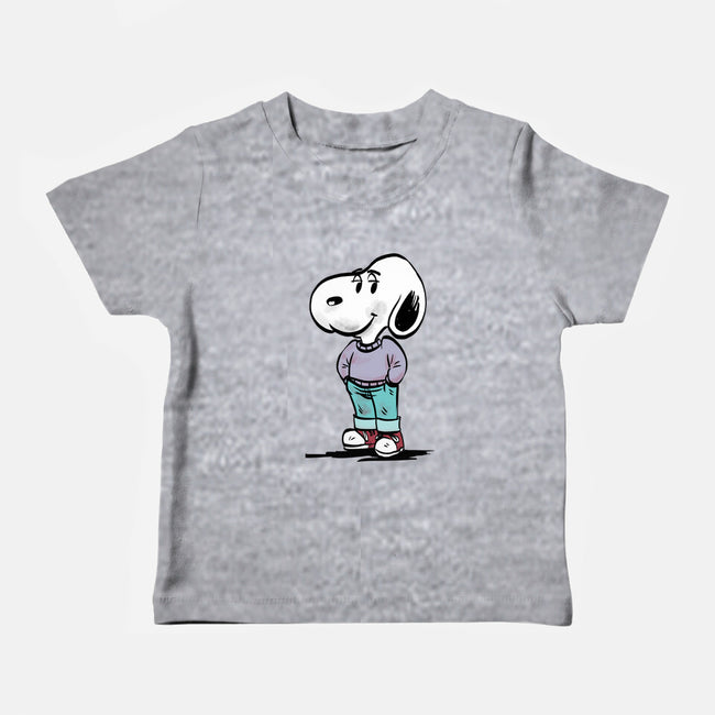 A Chill Beagle-Baby-Basic-Tee-zascanauta