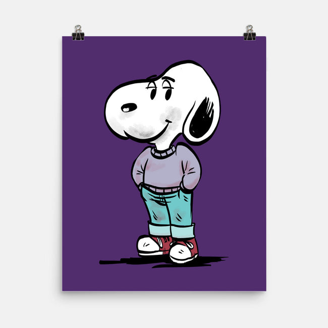 A Chill Beagle-None-Matte-Poster-zascanauta