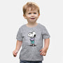 A Chill Beagle-Baby-Basic-Tee-zascanauta