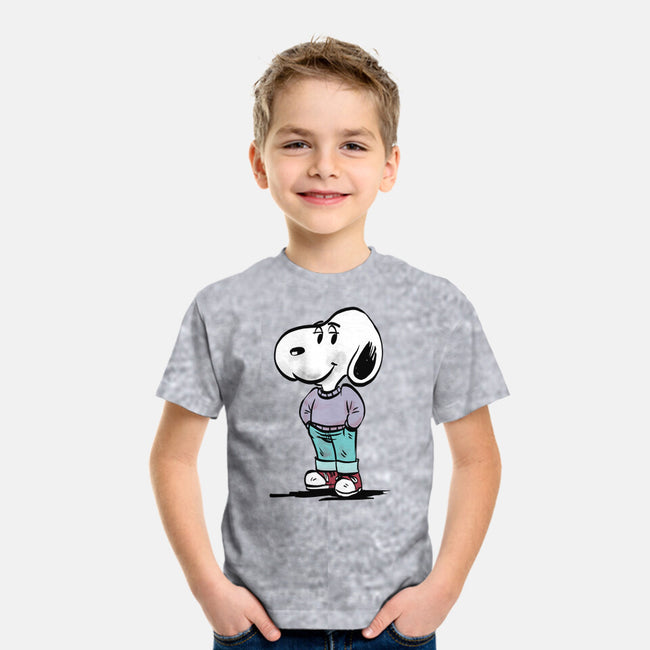 A Chill Beagle-Youth-Basic-Tee-zascanauta