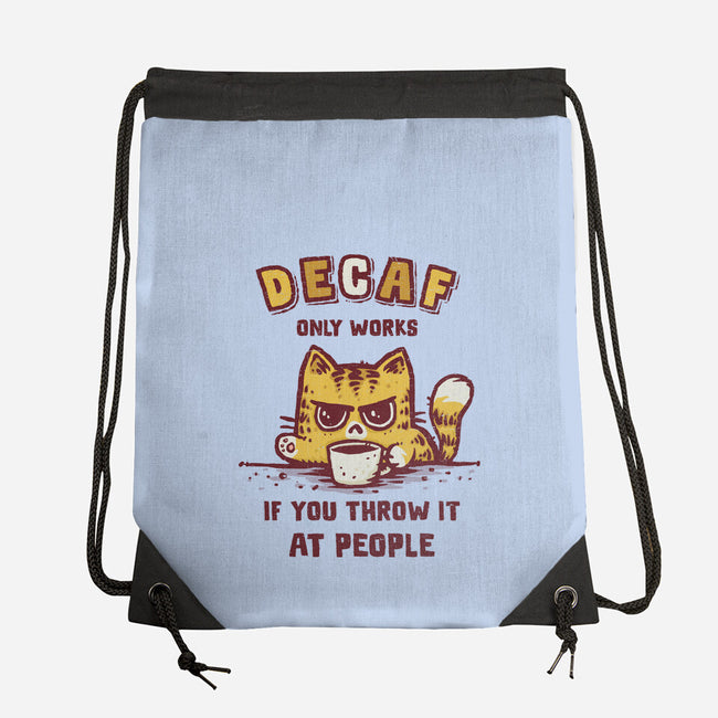 I Hate Decaf-None-Drawstring-Bag-kg07