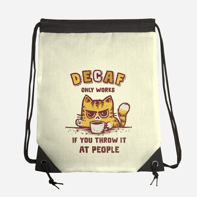 I Hate Decaf-None-Drawstring-Bag-kg07