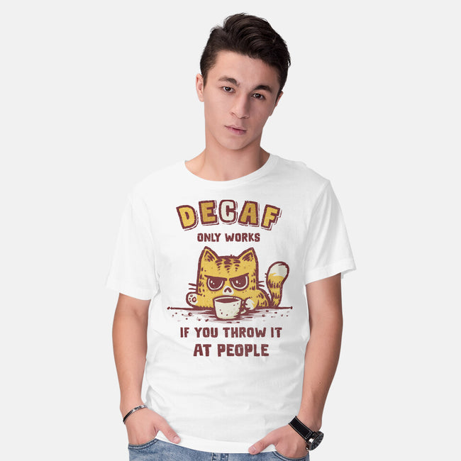 I Hate Decaf-Mens-Basic-Tee-kg07