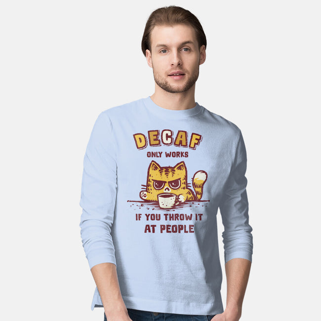 I Hate Decaf-Mens-Long Sleeved-Tee-kg07