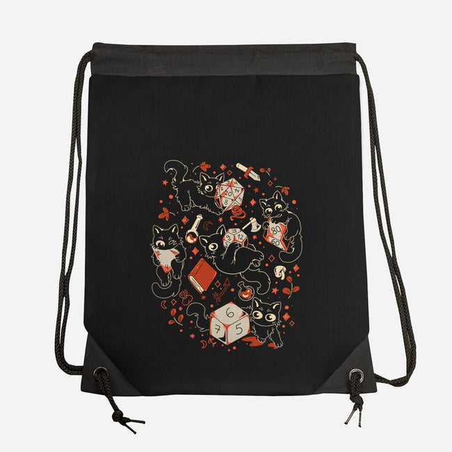 RPG Cats-None-Drawstring-Bag-yumie